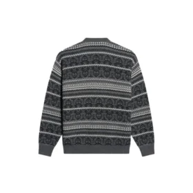 Fair Isle Crewneck Sweater “Grey” 675280T16121240