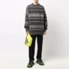 Fair Isle Crewneck Sweater “Grey” 675280T16121240