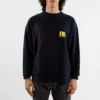 FBI Crewneck Sweatshirt “Navy/Yellow” 676629TLVH14265