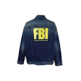 FBI Denim Jacket “Blue” 681690TJW754021