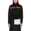 Femme Fatale Oversized Hoodie”Black” 482217TTK141000
