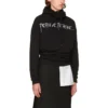 Femme Fatale Oversized Hoodie”Black” 482217TTK141000