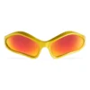 Fennec Oval Sunglasses “Yellow Red” 768054T00077037