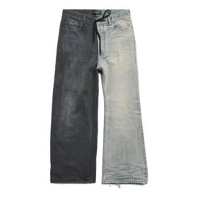 Fifty-fifty Pants “Dark Grey Light Blue” 793766TQW722632