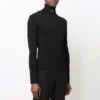 Fitted Turtleneck Sweater “Black” 682003T51751000