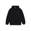 Fleece Sports Hoodie Black 641529TJVE51000