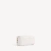 Fragrance cosmetic pouch in ivory white dix Fragrance cosmetic pouch in ivory white dix