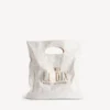 Fragrance foldable tote in white