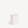 Fragrance jewelry box in ivory white dix