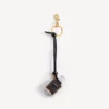 Fragrance miniature bottle charm in black Fragrance miniature bottle charm in black