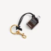 Fragrance miniature bottle charm in black Fragrance miniature bottle charm in black