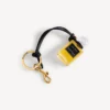 Fragrance miniature bottle charm in black Fragrance miniature bottle charm in black