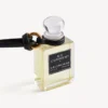 Fragrance miniature bottle charm in black Fragrance miniature bottle charm in black