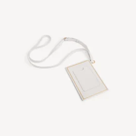 Fragrance phone holder in ivory white dix