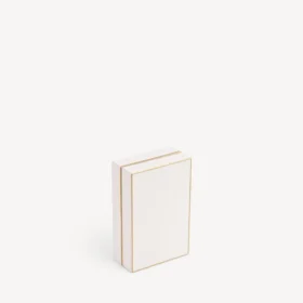 Fragrance pill box in ivory white dix Fragrance pill box in ivory white dix