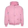 Fruity Zip-Up Hoodie “Faded Dirty Pink” 803264TRVS59568