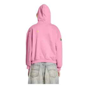 Fruity Zip-Up Hoodie “Faded Dirty Pink” 803264TRVS59568