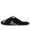 Furry Slides “Allover Logo – Black” 699675W2B411090