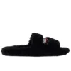 Furry Slides “Black” 654261W2DO11096