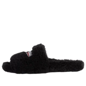Furry Slides “Black” 654747W2DO11096