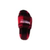 Furry Slides “Fake Fur Red Black” 654261W2F21