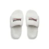 Furry Slides “White” 654261W2DO19906