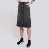 FW21 A Line Skirt “Washed Grey Denim” 646913TBP477767