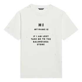FW21 Logo Printing Tee White 661705TKVF19081