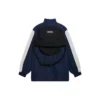 FW21 Logo Splicing Loose Jacket Unisex Navy Blue 663065TKO484063