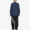 FW21 Logo Splicing Loose Jacket Unisex Navy Blue 663065TKO484063