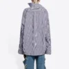 FW21 Stripe Long Sleeved Shirt Dark-Blue 663034TIM368502