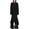 FW23 Cardigan “Black Double Faced Wool Knit” 771671T16751000