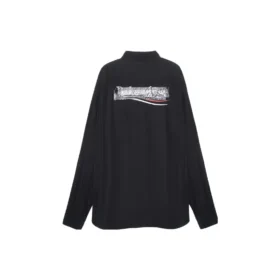 Gaffer Long Sleeve Shirt Large Fit “Black” 719874TYB181000