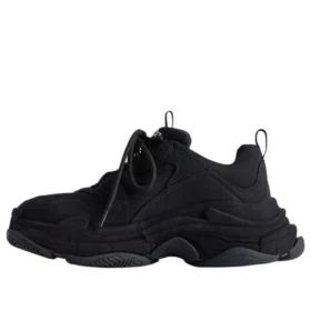 Ginza Triple S Sneakers “Black” 536737W3TJC1000