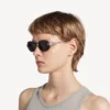 Gossip oval af sunglasses in silver/black Gossip oval af sunglasses in silver/black