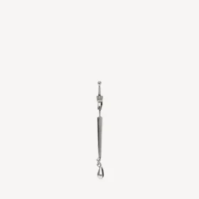 Goth sword earring in silver