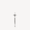 Goth sword earring in silver