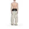 Graffiti Baggy Pants “Grey” 745223TBP475411