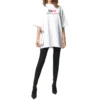 Gym Wear Loose Short Sleeve White 620941TIVD59000