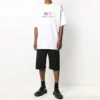 Gym Wear Loose Short Sleeve White 620969TIVD59000