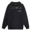 Hand-Drawn Balenciaga Hoodie Medium Fit “Black” 600583TOVO61070