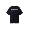 Hand Drawn Balenciaga T-Shirt Large Fit “Black” 641675TOVO51070