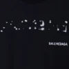Hand Drawn Balenciaga T-Shirt Large Fit “Black” 641675TOVO51070