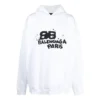 Hand-Drawn BB Icon Hoodie Large Fit “White” 620973TNVQ19040