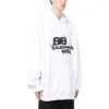 Hand-Drawn BB Icon Hoodie Large Fit “White” 620973TNVQ19040
