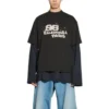 Hand-Drawn BB Icon T-Shirt Medium Fit “Black” 612966TNVN41059