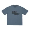 Hand-Drawn BB Icon T-Shirt Medium Fit “Blue Black” 612966TNVN44183