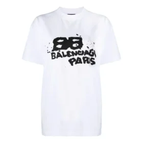 Hand-Drawn BB Icon T-shirt Medium Fit “White” 612965TNVN49040