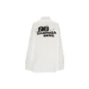 Hand-Drawn BB Long Sleeve Shirt Oversized “White” 725722TYB189000