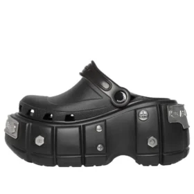 Hardcrocs Slide x Crocs “Nero Silver” 687398W1S8N1081